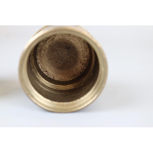 191 - 3 brass radiator caps