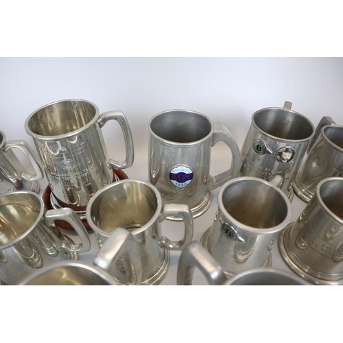 195 - Large collection of Bentley associated items to include tankards, ashtrays, ephemera, photos, badges... 