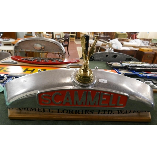 197 - Scammell grill top unit