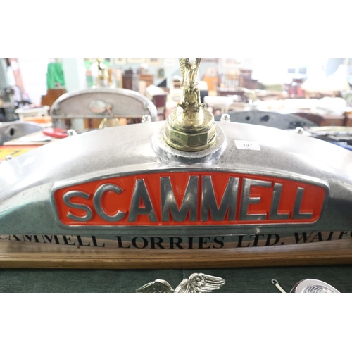 197 - Scammell grill top unit