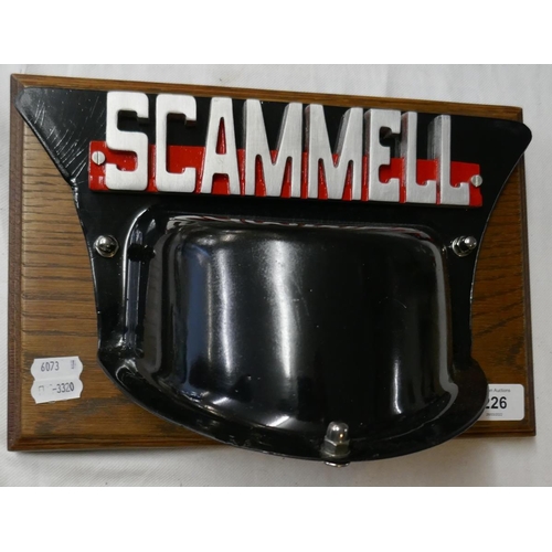 226 - Mounted Scammell badge