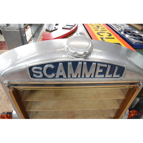 251 - Scammell grill radiator shelving unit