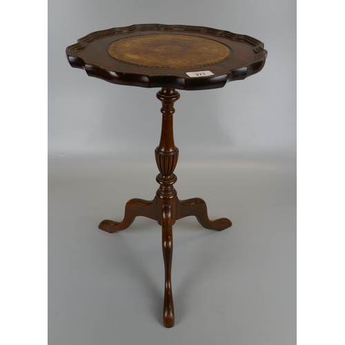 271 - Mahogany wine table