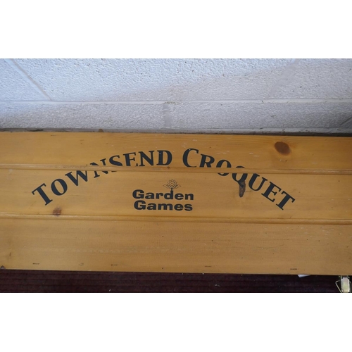 365 - Townsend croquet set