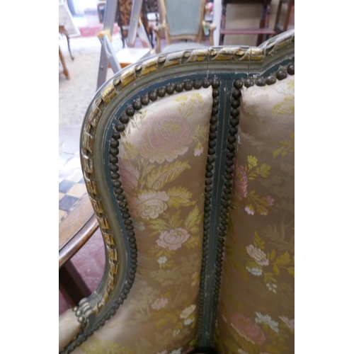 396 - Early 19thC French gilt sofa