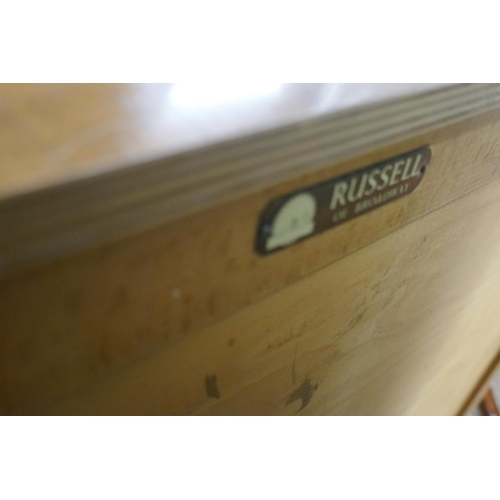 416 - Gordon Russell chest - Approx size: W: 92cm D: 49cm H: 84cm