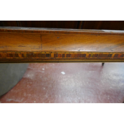 422 - Oak framed bevelled glass mirror together with small mantle mirror