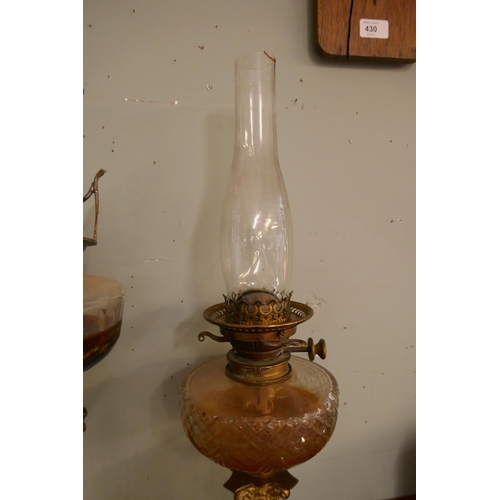 428 - 3 oil lamps