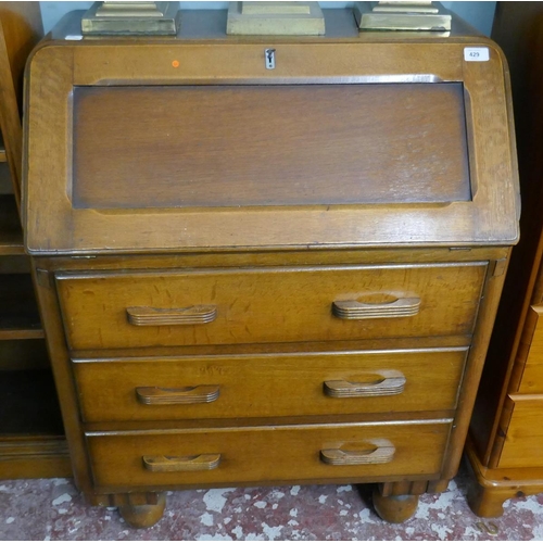 429 - 1930's oak bureau