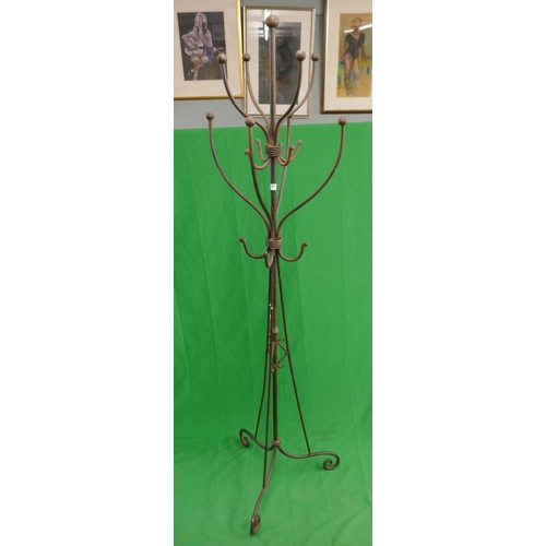 450 - Cast iron coat stand