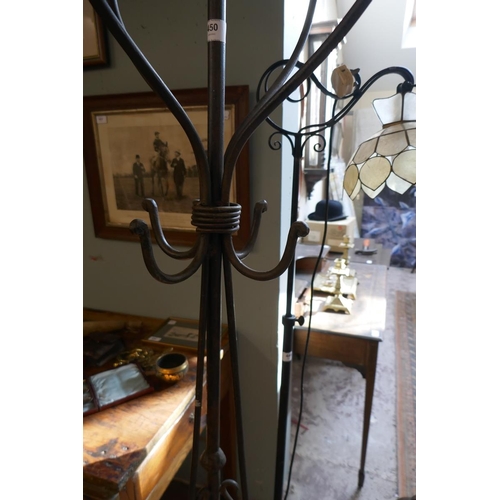 450 - Cast iron coat stand