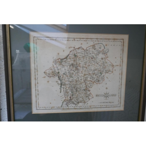 457 - Collection of framed maps