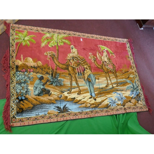 464 - Egyptian silk rug