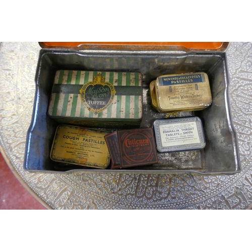 509 - Collection of old tins