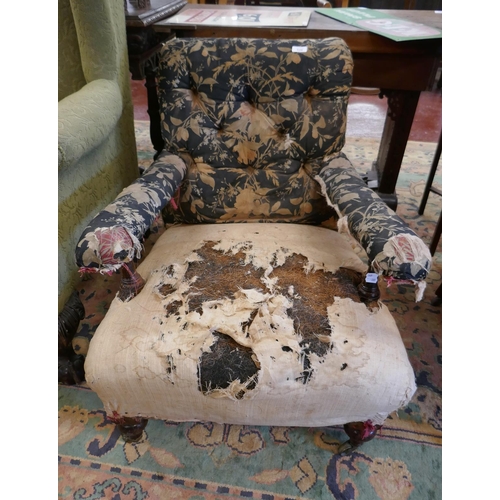 526 - Victorian armchair