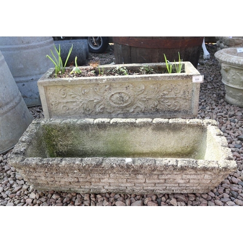 559 - 2 stone troughs