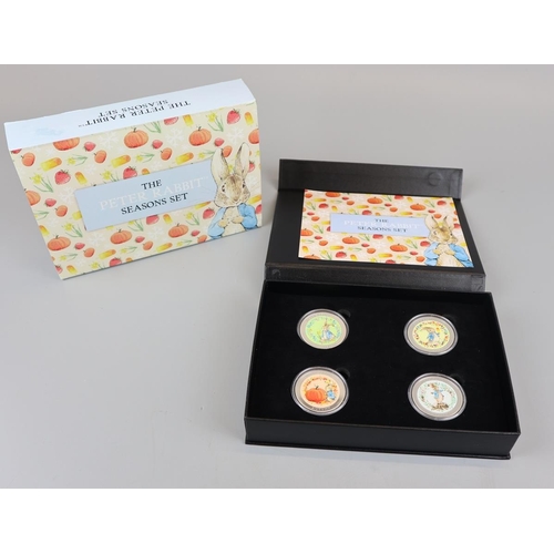 64 - Peter Rabbit coin set