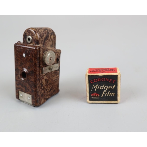 66 - Coronet miniature camera with coronet miniature film