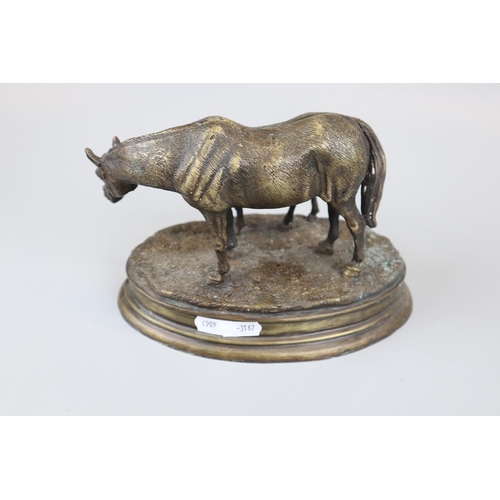 78 - Bronze mother and foal - Approx H: 14cm