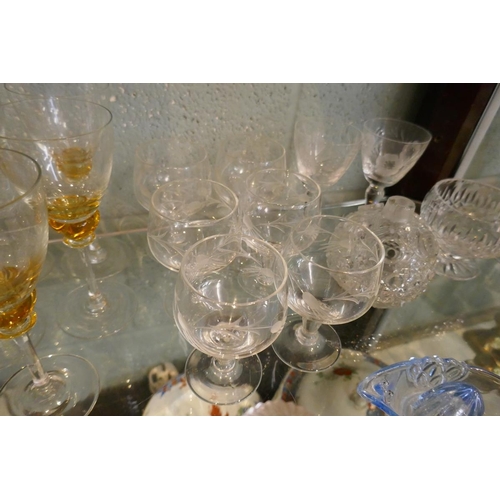 98 - Large collection of glass