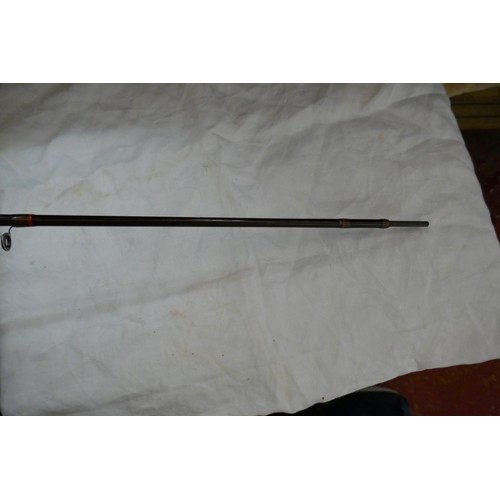 361 - Hardy fly rod #617 along with a large quantity of fly fishing tack to include System 2 reel and hand... 