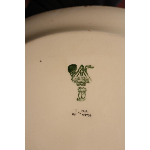 106 - Collection of Homeleigh ware Mayfair pattern plates