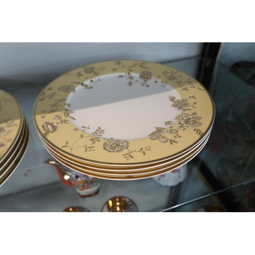 111 - A set of 12 Villeroy and Boch plates together with another