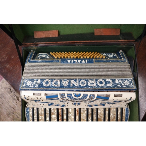 128 - Cased accordion