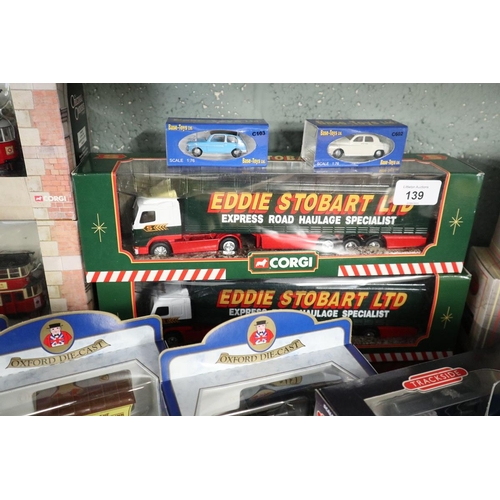 139 - Collection of diecast vehicles to include Corgi