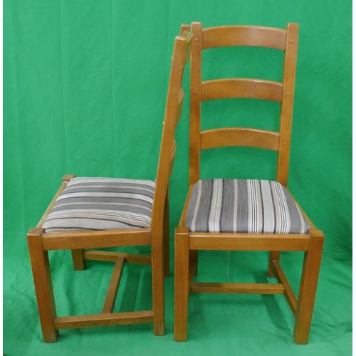 206 - Set of 8 dining chairs