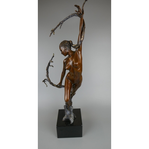 211 - Neil Welch bronze sculpture - Natures Grace - L/E 10 of 25 and signed with foundry mark - Approx H: ... 