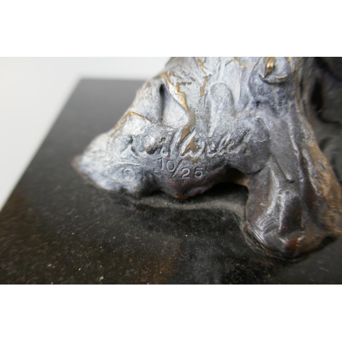 211 - Neil Welch bronze sculpture - Natures Grace - L/E 10 of 25 and signed with foundry mark - Approx H: ... 