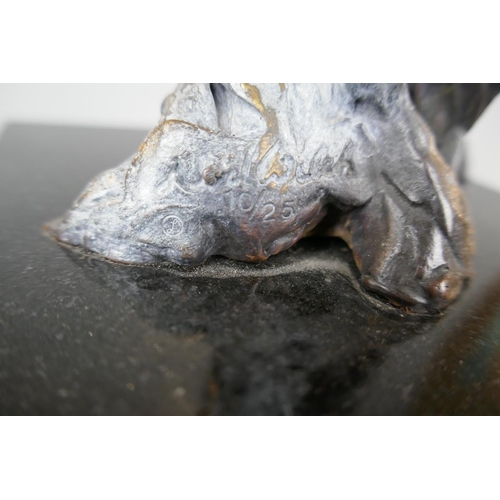 211 - Neil Welch bronze sculpture - Natures Grace - L/E 10 of 25 and signed with foundry mark - Approx H: ... 