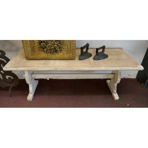 235 - Painted coffee table