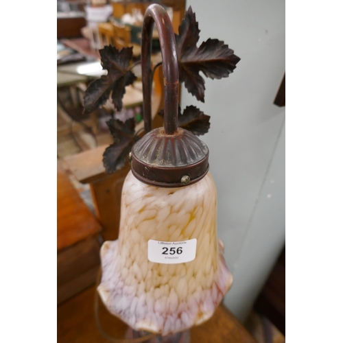 256 - Girl figure lamp