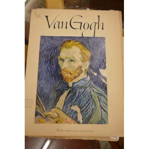 273 - Abrams art books - Van Gogh, Toulouse Lautrec and Modigliani