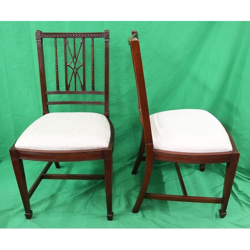 276 - Set of 14 dining chairs