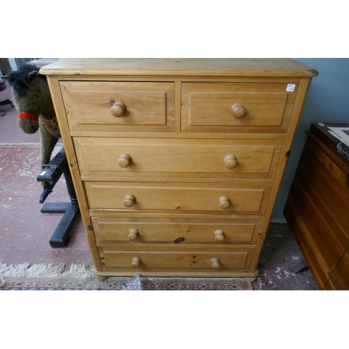 278 - Pine chest of drawers - Approx W: 92cm D: 46cm H: 111cm