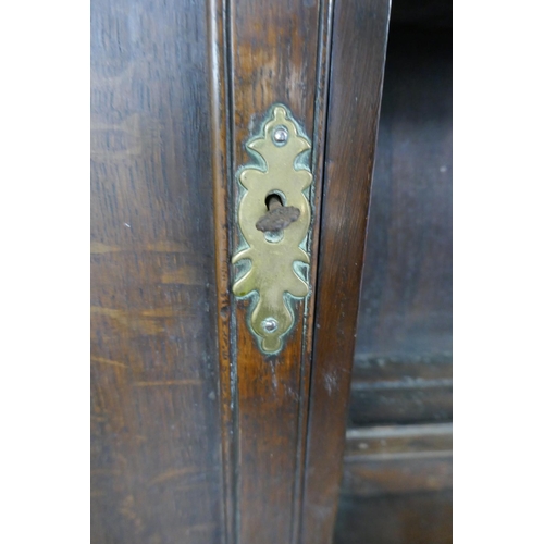 283 - Antique oak dresser - Approx W: 164cm D: 41cm H: 199cm