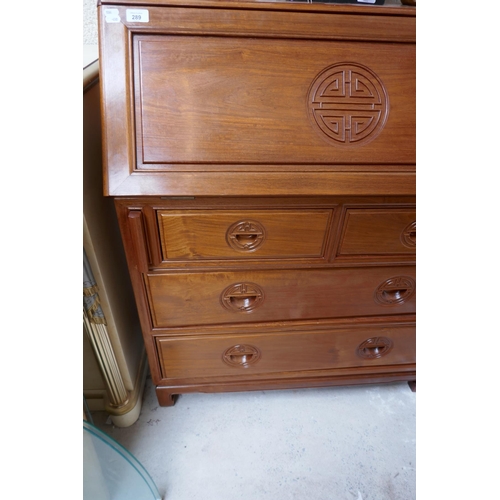 289 - Oriental themed bureau