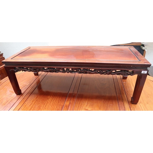 294 - Oriental themed coffee table