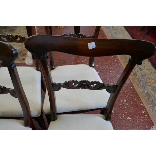 321 - Set of 4 Regency style chairs