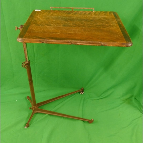 326 - Antique adjustable table