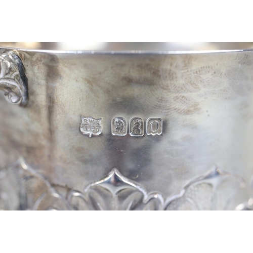 47 - Hallmarked silver caudle cup dated 1909 approx W: 283g