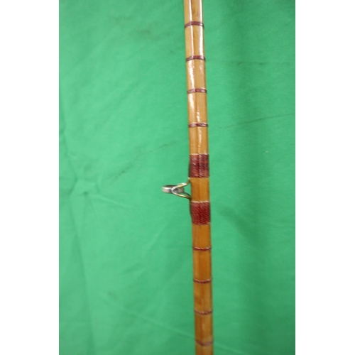 64 - Split cane fishing rod