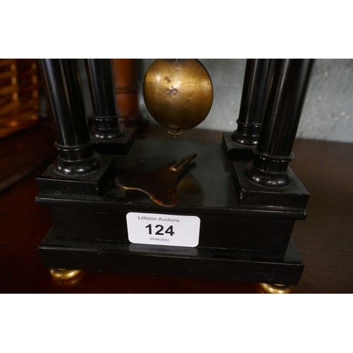 124 - Mantel clock