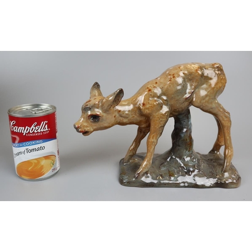 109 - Karl Stuhe - 4274 figurine of a deer - Approx height: 17cm