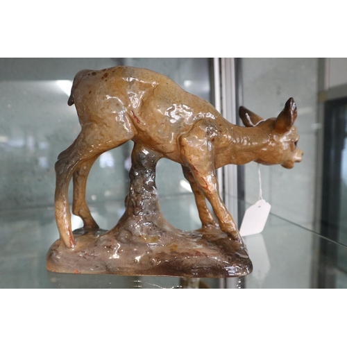 109 - Karl Stuhe - 4274 figurine of a deer - Approx height: 17cm