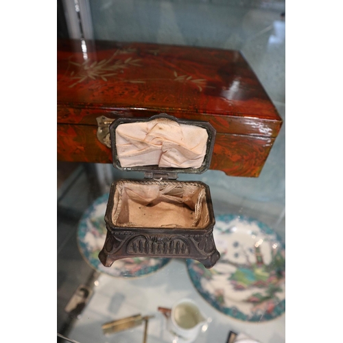 114 - 3 jewellery boxes