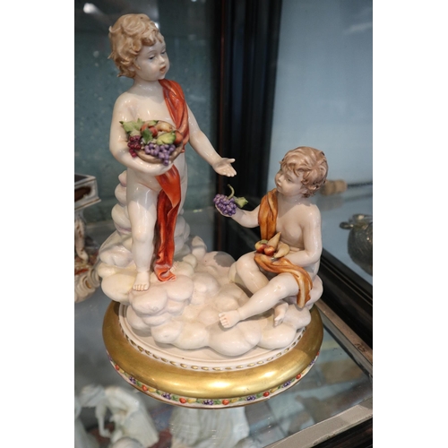 127 - Collection of figurines to include Capodimonte